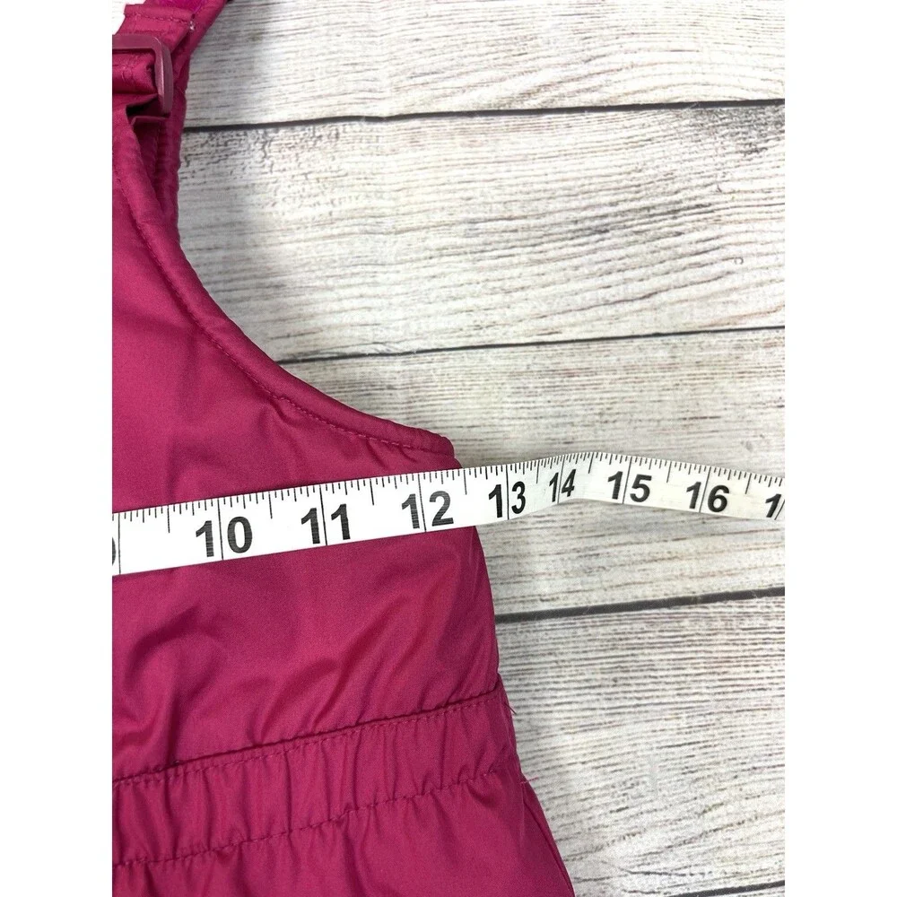 OshKosh B'gosh Girls Insulated Winter Snow Bib Overalls Pants Ski Snowboard 4T